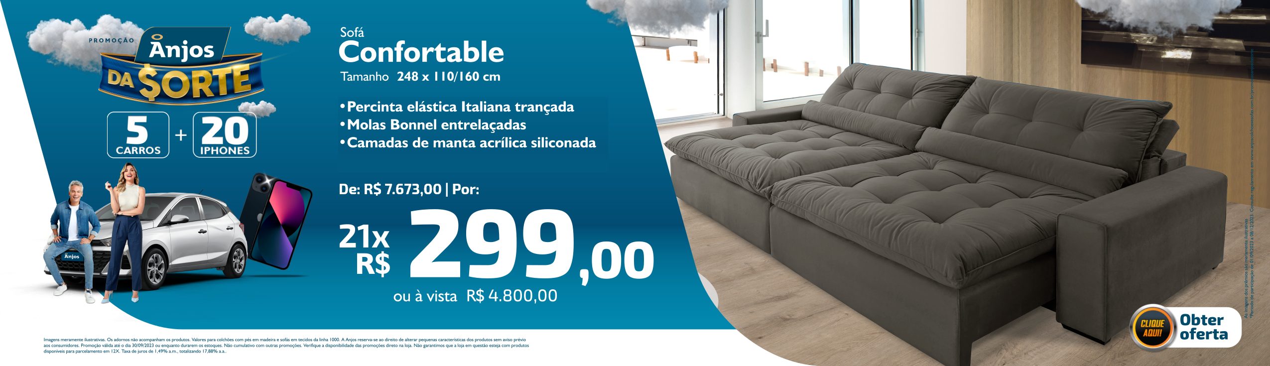 Sofá Confortable