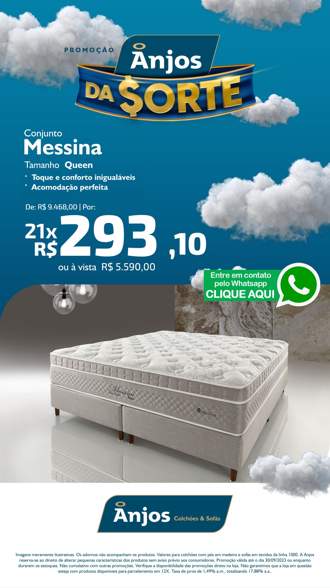 Conjunto Messina Queen