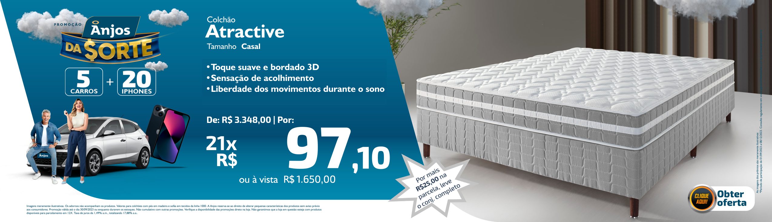 Colchão Atractive Casal