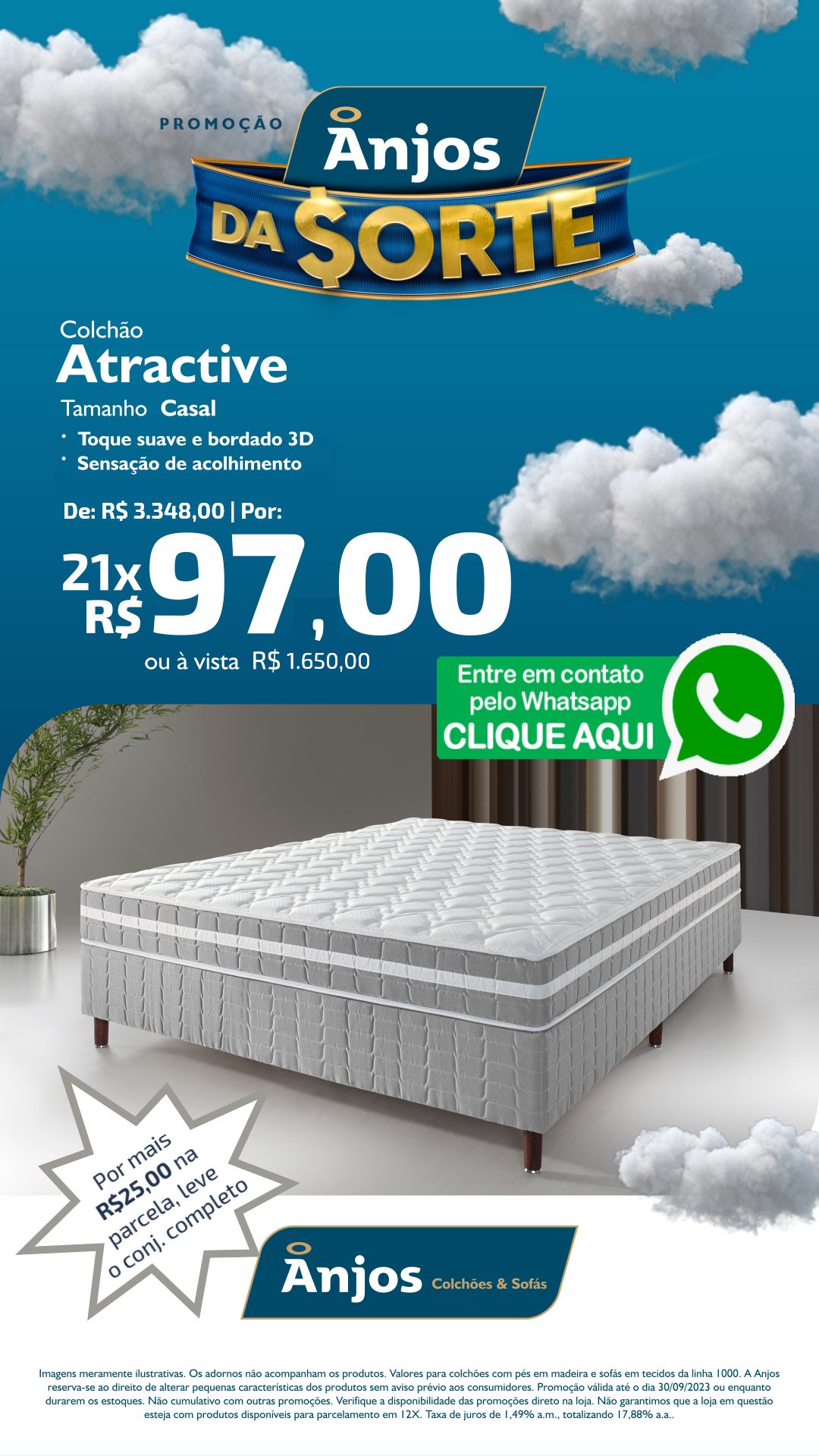 Colchão Atractive Casal